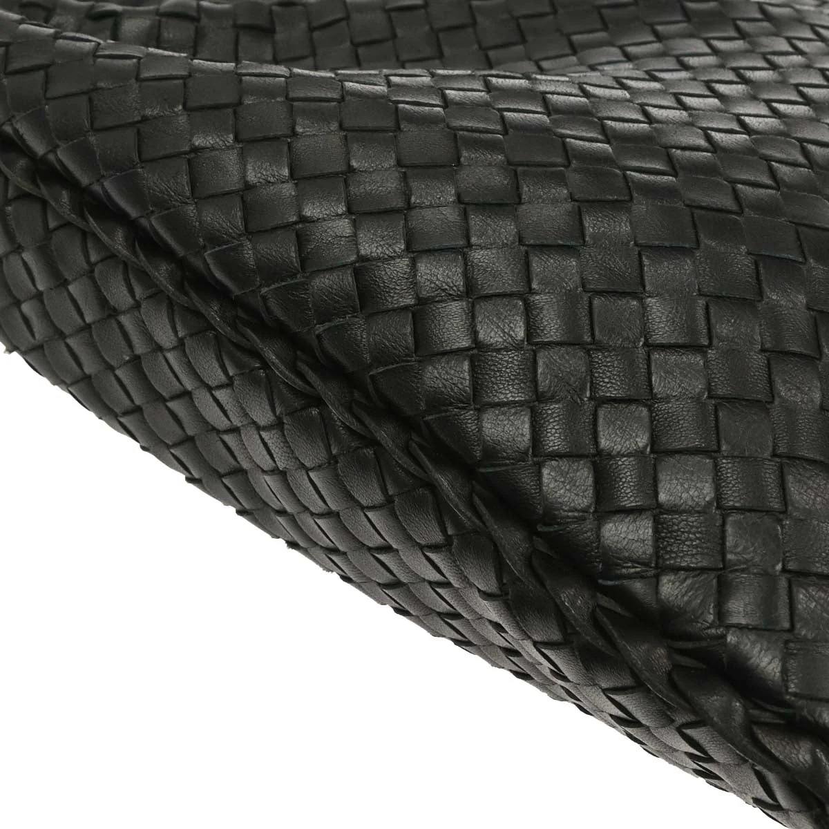 Bottega Veneta Black Intrecciato Hobo Handbag - Image 3