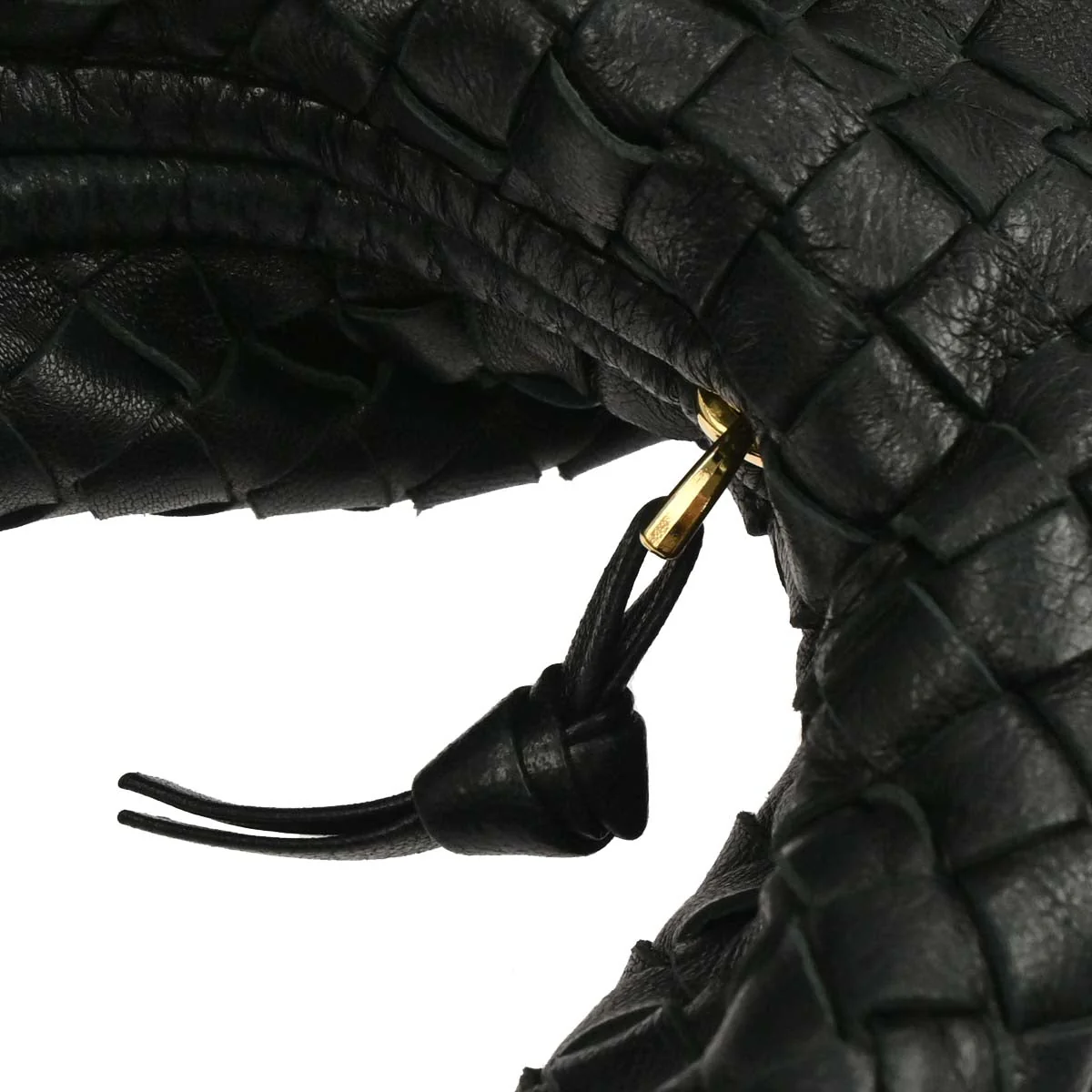 Bottega Veneta Black Intrecciato Hobo Handbag - Image 7