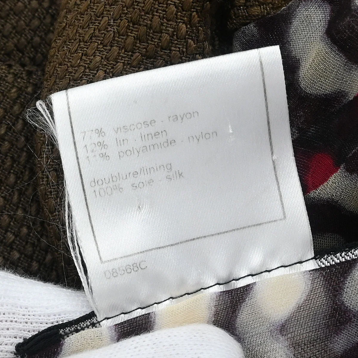 Chanel Single Breasted Jacket Brown #34 - Image 10