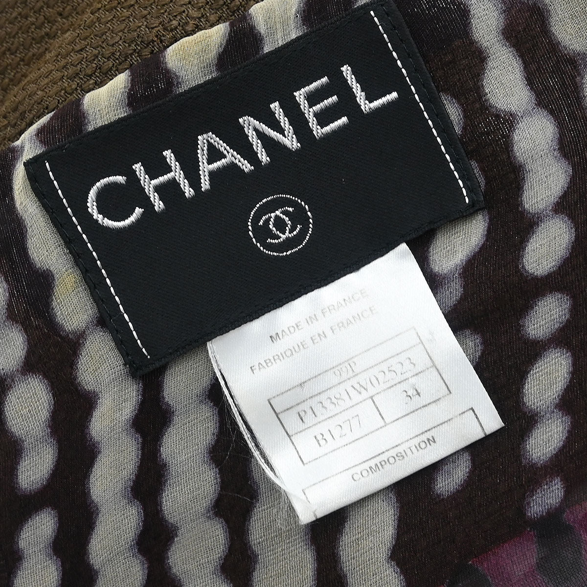 Chanel Single Breasted Jacket Brown #34 - Image 9
