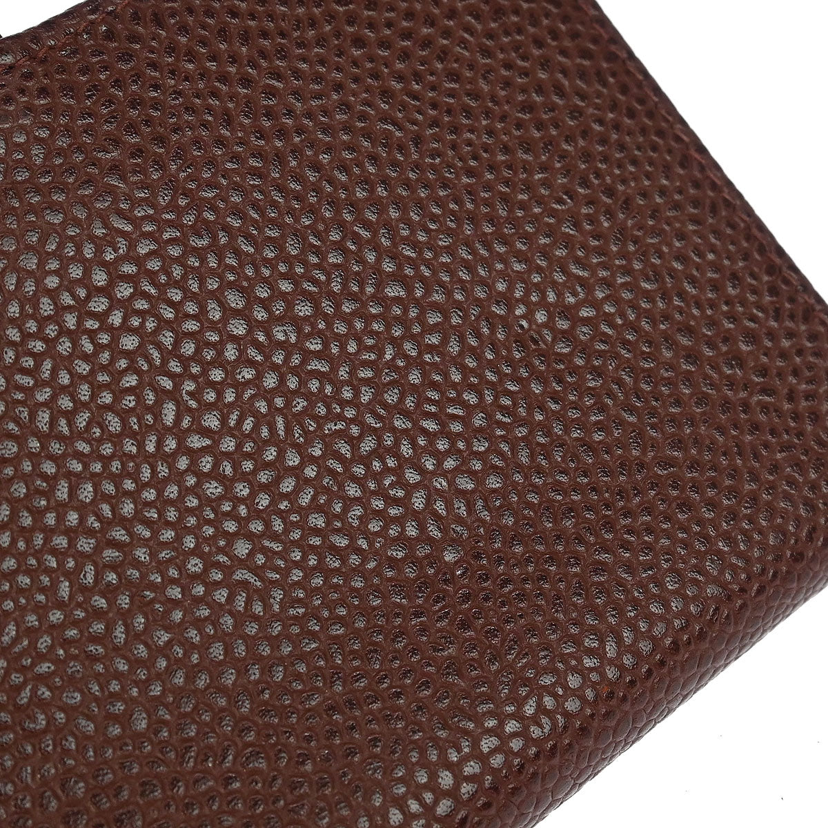Chanel 1997-1999 Brown Caviar Note Book Cover Small Good - Image 3