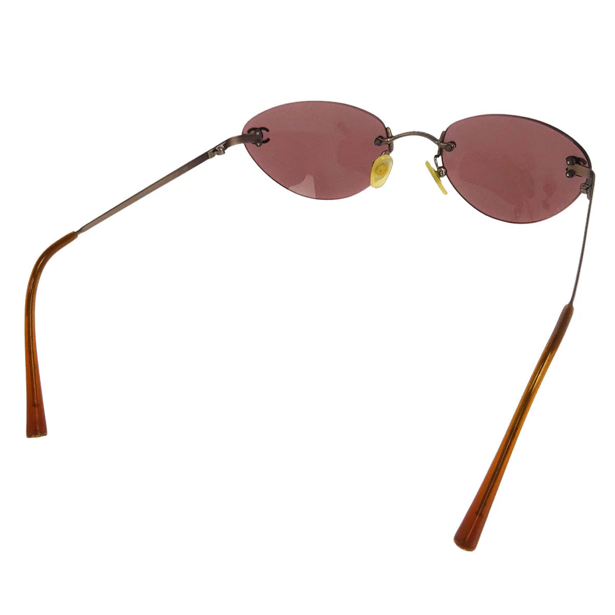 Chanel Sunglasses Eyewear Brown Small Good - Image 2