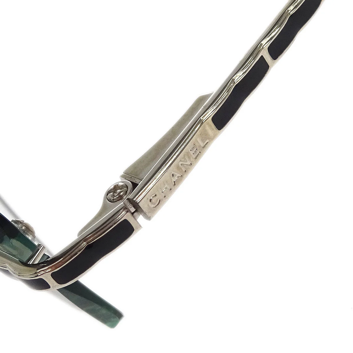 Chanel Sunglasses Eyewear Green Small Good - Image 7