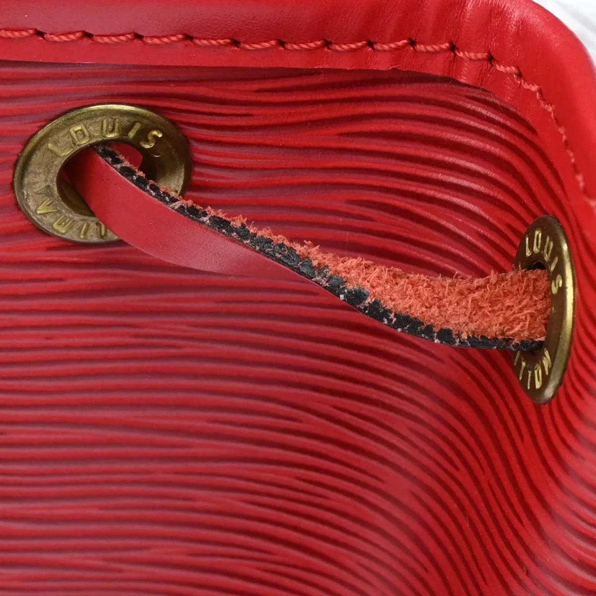 Louis Vuitton Red Epi Montsouris MM Monaco Limited Backpack - Image 7