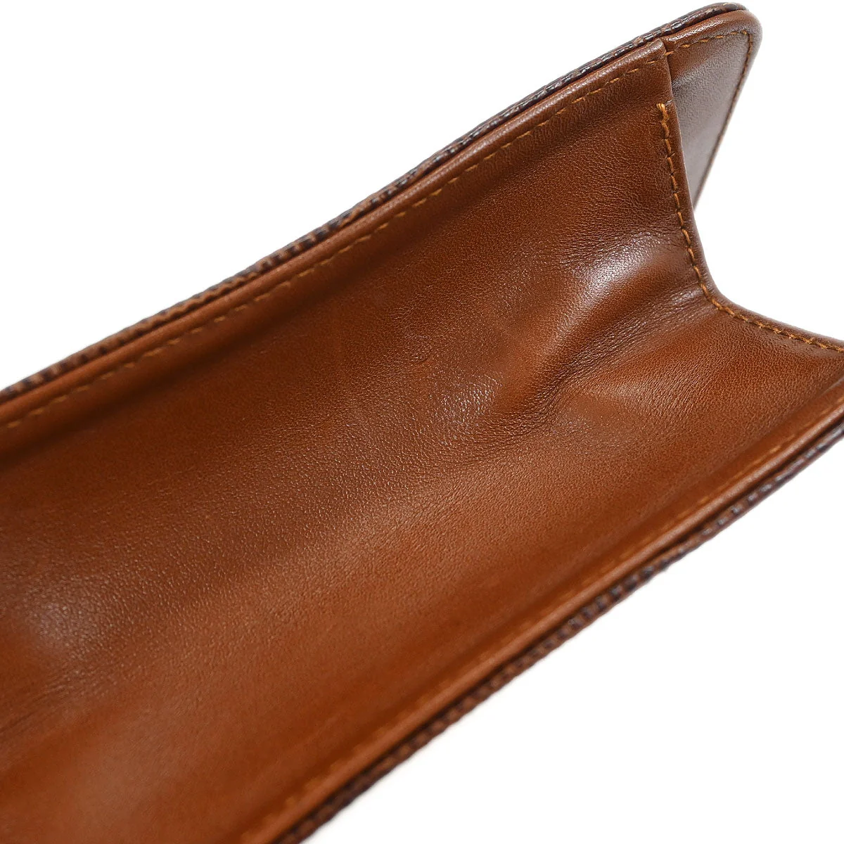 Salvatore Ferragamo * Brown Leather Handbag - Image 5