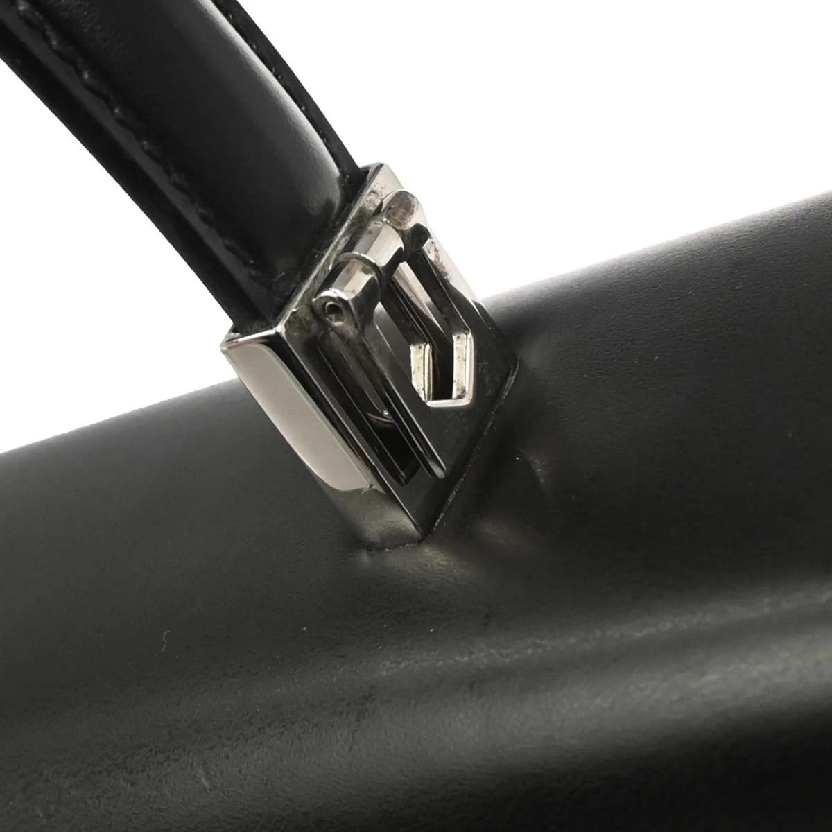 Salvatore Ferragamo Black Gancini 2way Shoulder Handbag - Image 4