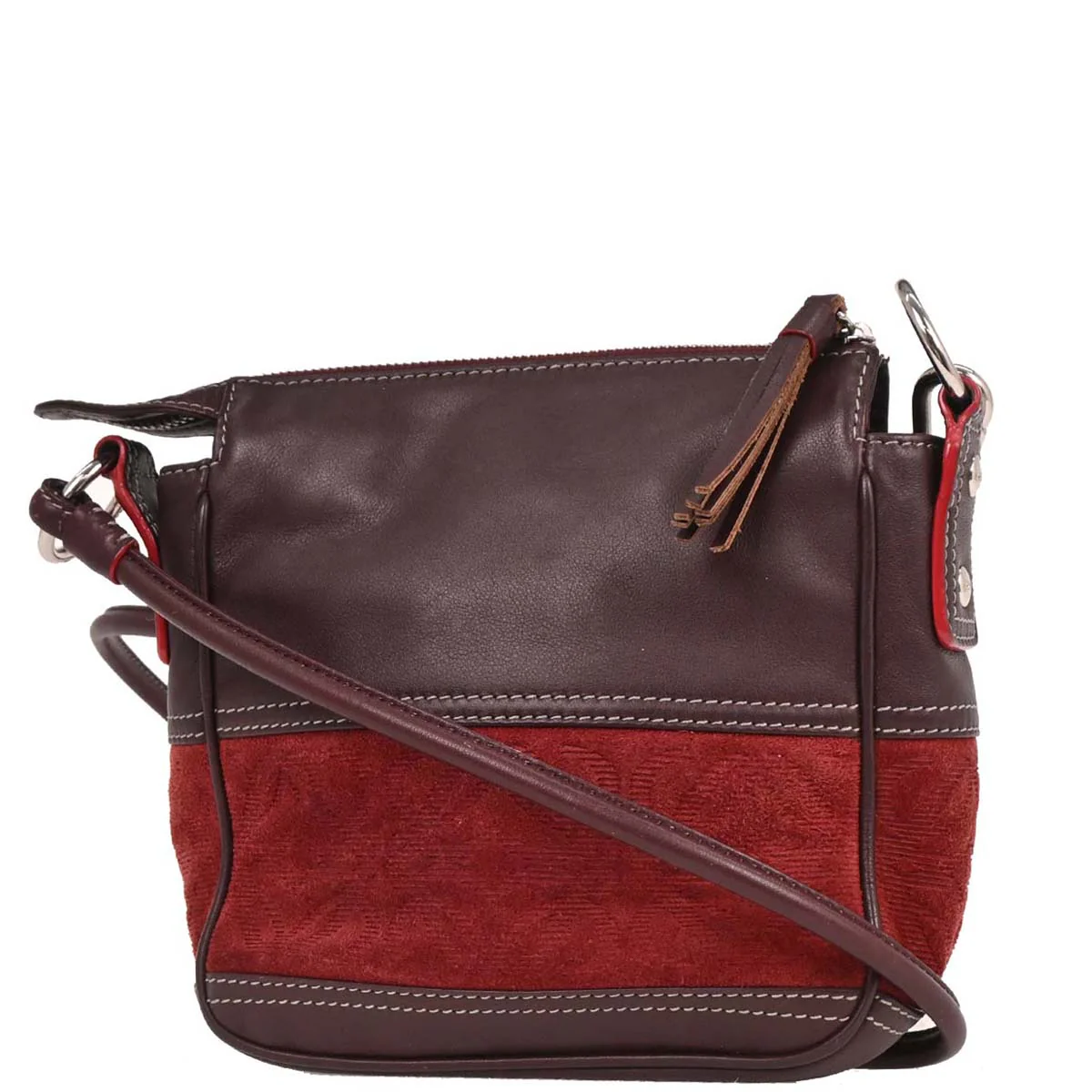 Loewe * Brown Fabric Shoulder Bag - Image 2