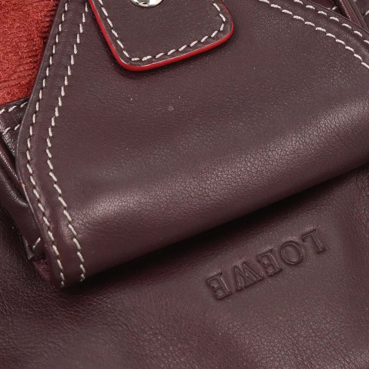 Loewe * Brown Fabric Shoulder Bag - Image 3