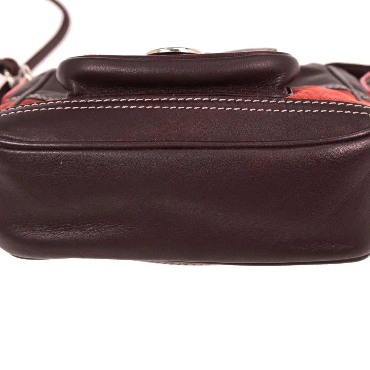 Loewe * Brown Fabric Shoulder Bag - Image 5