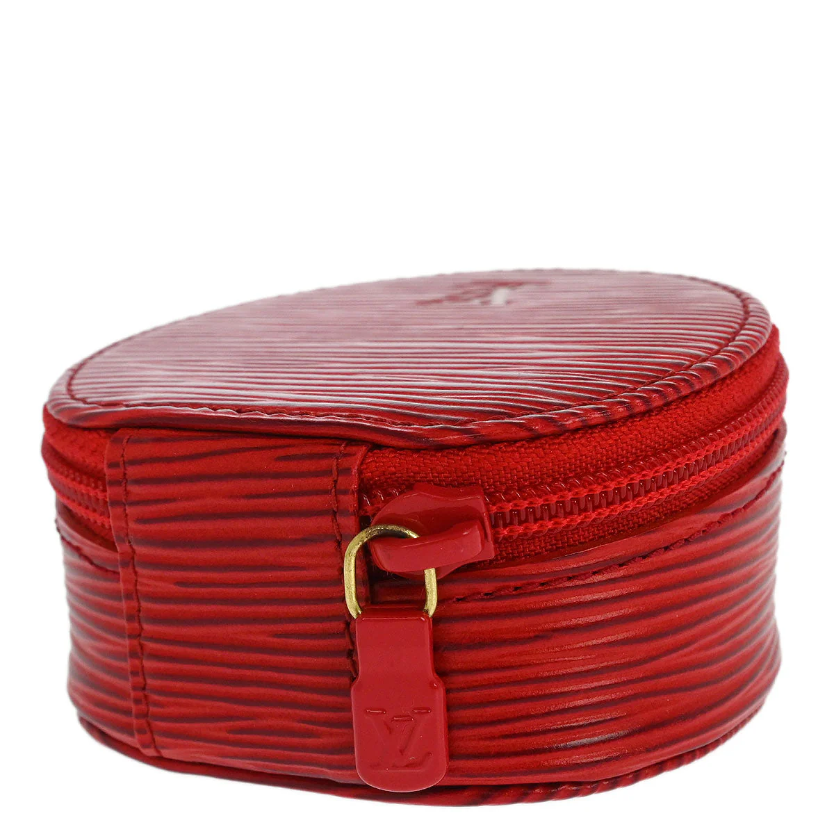 Louis Vuitton Red Epi Ecrin Bijou 8 Jewelry Case Pouch M48227 - Image 2