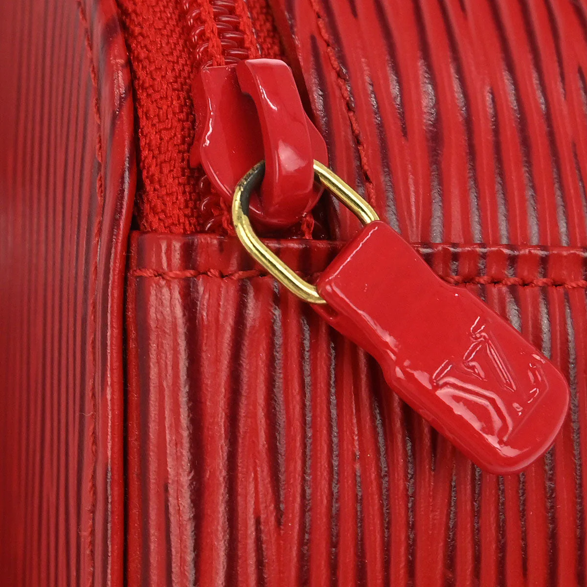 Louis Vuitton Red Epi Ecrin Bijou 10 Jewelry Case Pouch M48217 - Image 3