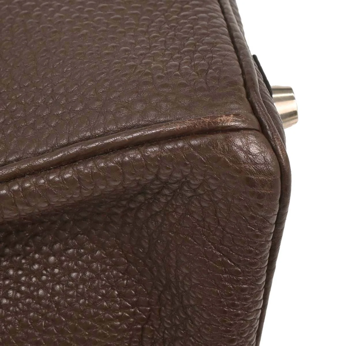 Hermes 2004 Ebene Togo Birkin 25 Handbag - Image 4