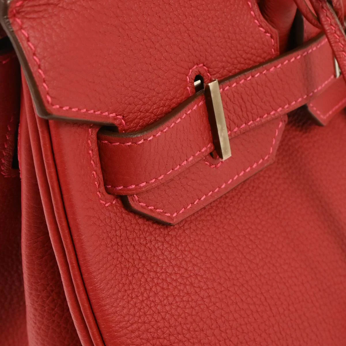 Hermes 2017 Ruby Togo Birkin 30 Handbag - Image 4