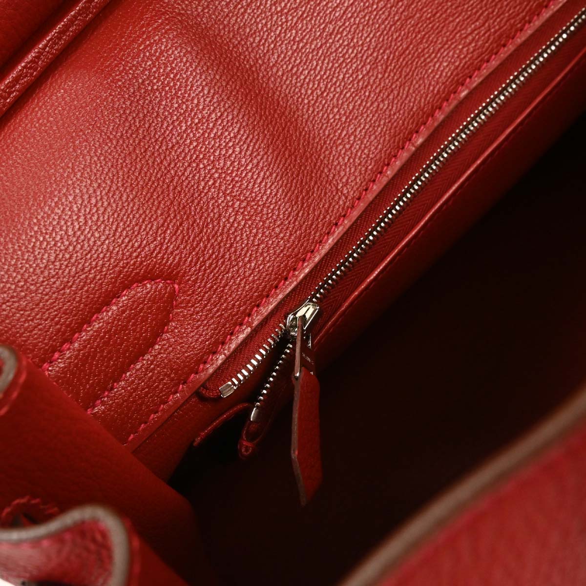 Hermes 2017 Ruby Togo Birkin 30 Handbag - Image 7