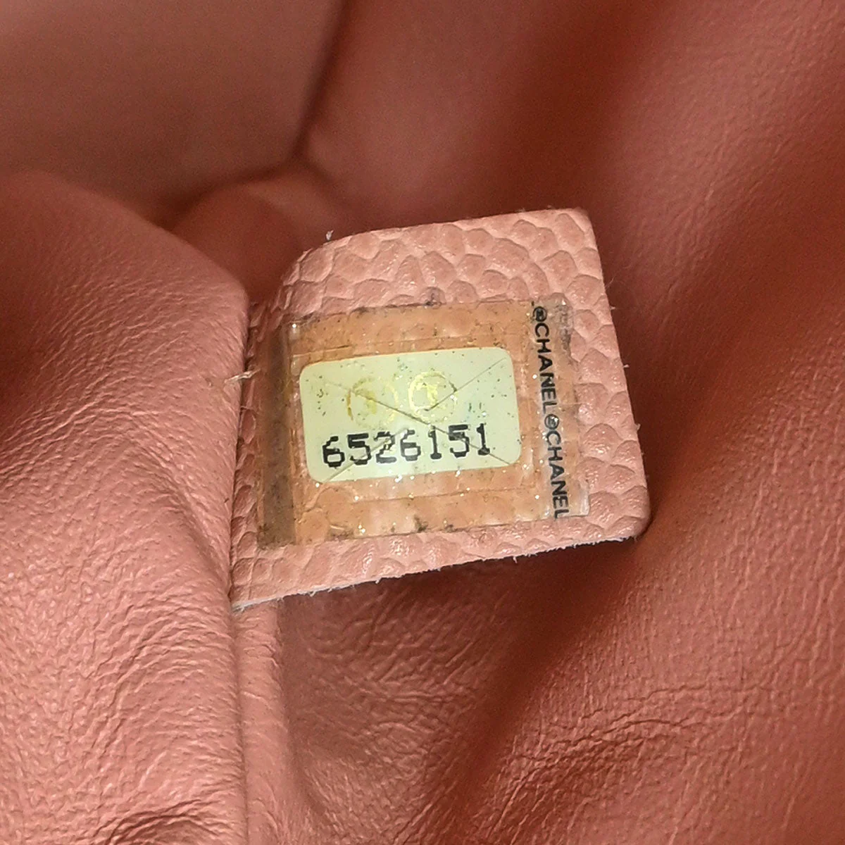 Chanel 2000-2001 Pink Caviar Shoulder Bag - Image 9