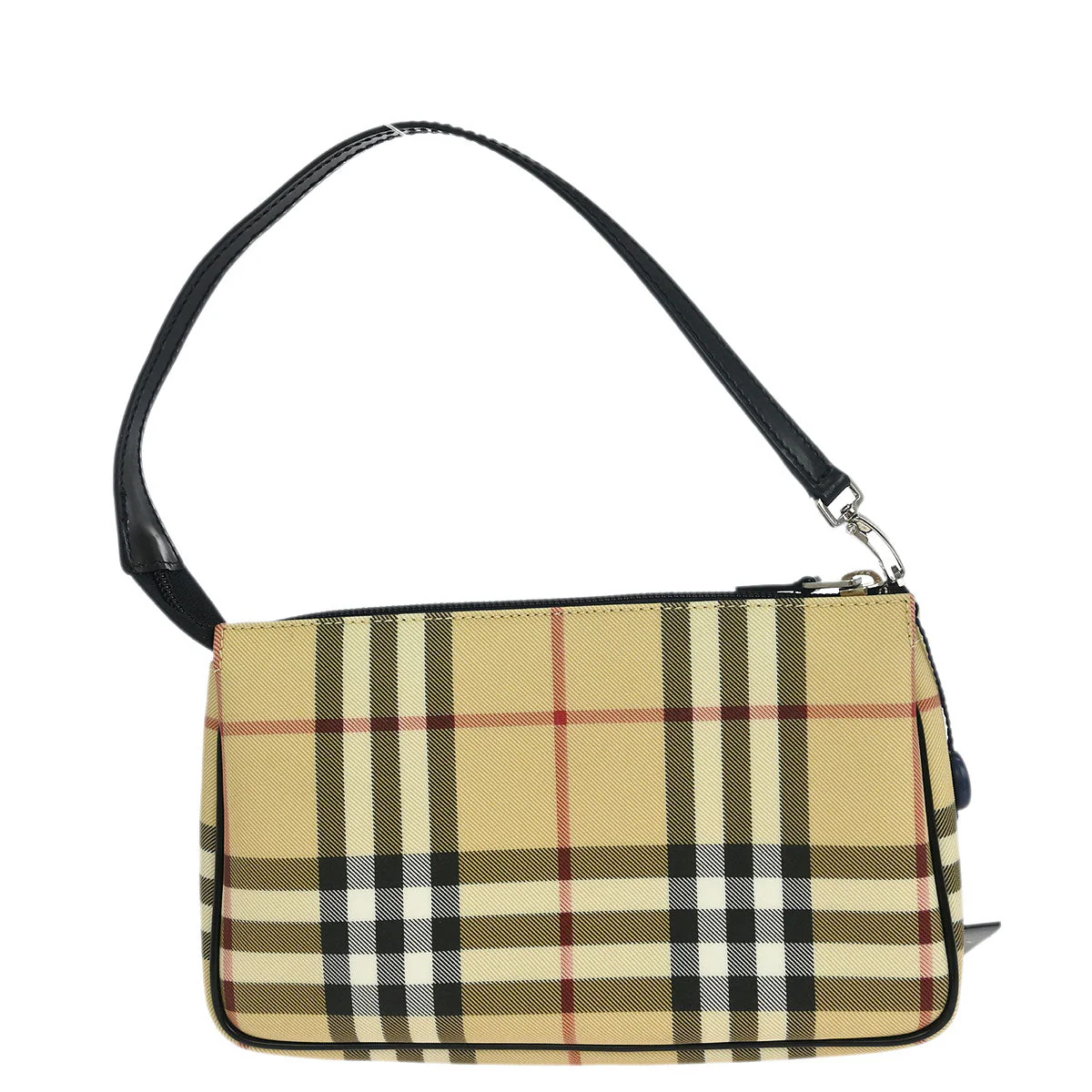 Burberry Clutch Bag Pouch Burberry Check Beige - Image 2