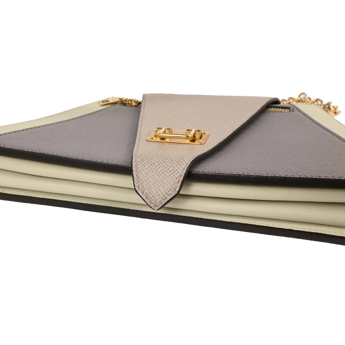 Louis Vuitton 2018 Gray Taiga Trapeze Shoulder Bag M53813 - Image 6