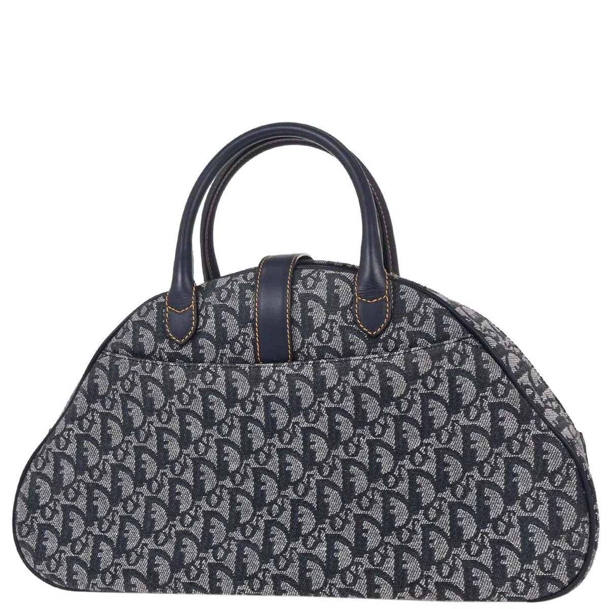 Christian Dior Navy Double Saddle Trotter Handbag - Image 2