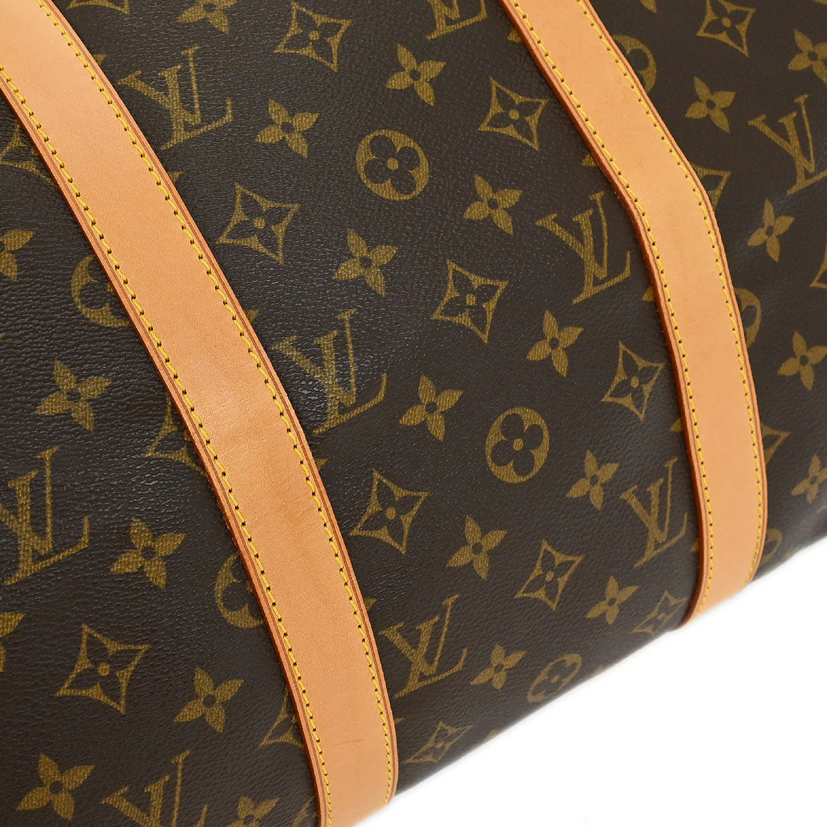 Louis Vuitton Monogram Keepall 50 Duffle Travel Handbag M41426 - Image 4