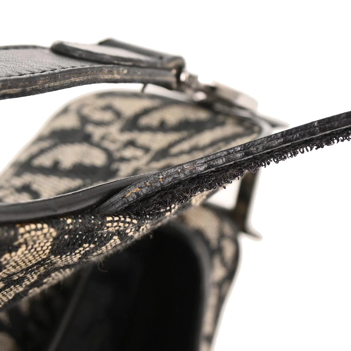 Christian Dior Black Trotter Saddle Handbag - Image 8