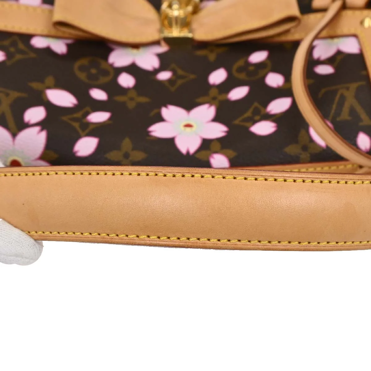 Louis Vuitton Monogram Cherry Blossom Sac Retro PM Handbag M92012 - Image 4