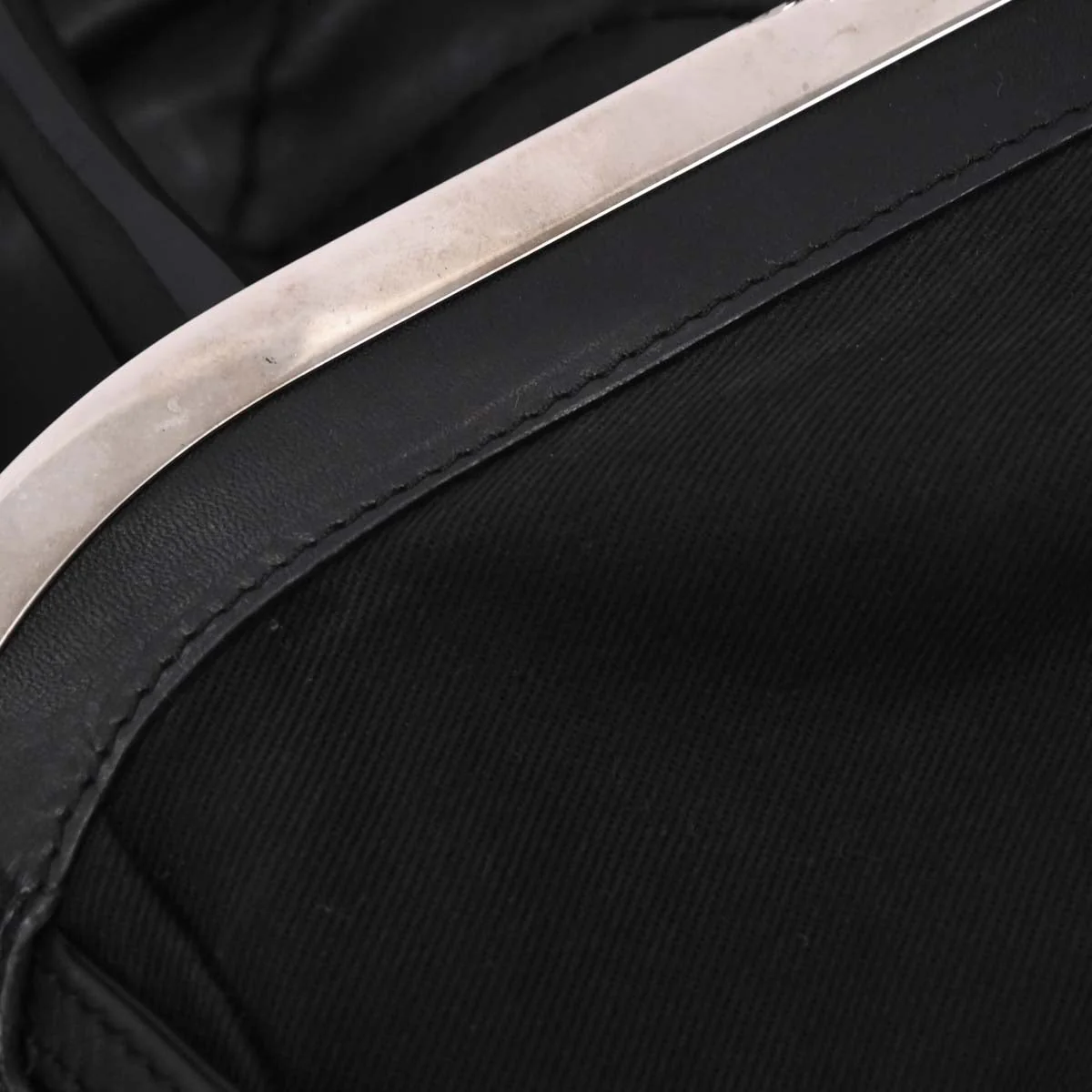 Chanel Black Calfskin Wild Stitch Handbag - Image 10