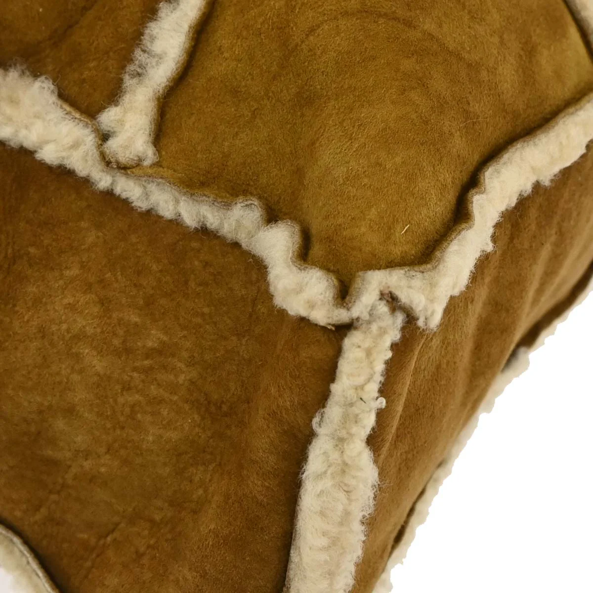 Chanel 2000-2001 Brown Sheepskin Shoulder Bag - Image 5