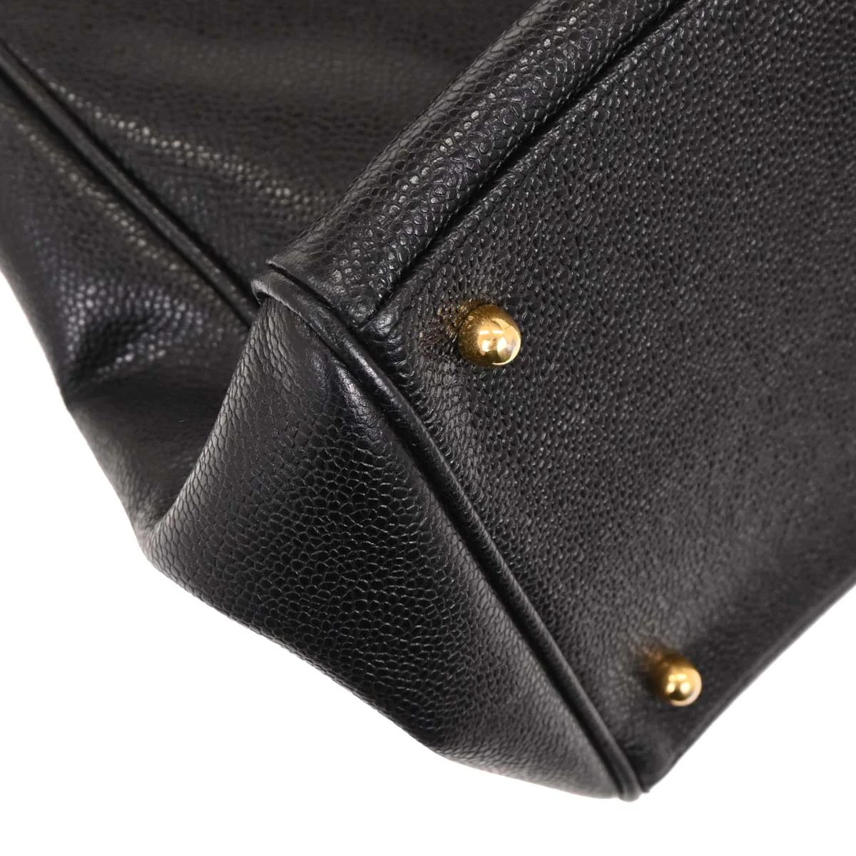 Chanel Black Caviar Supermodel Tote Shoulder Bag - Image 4