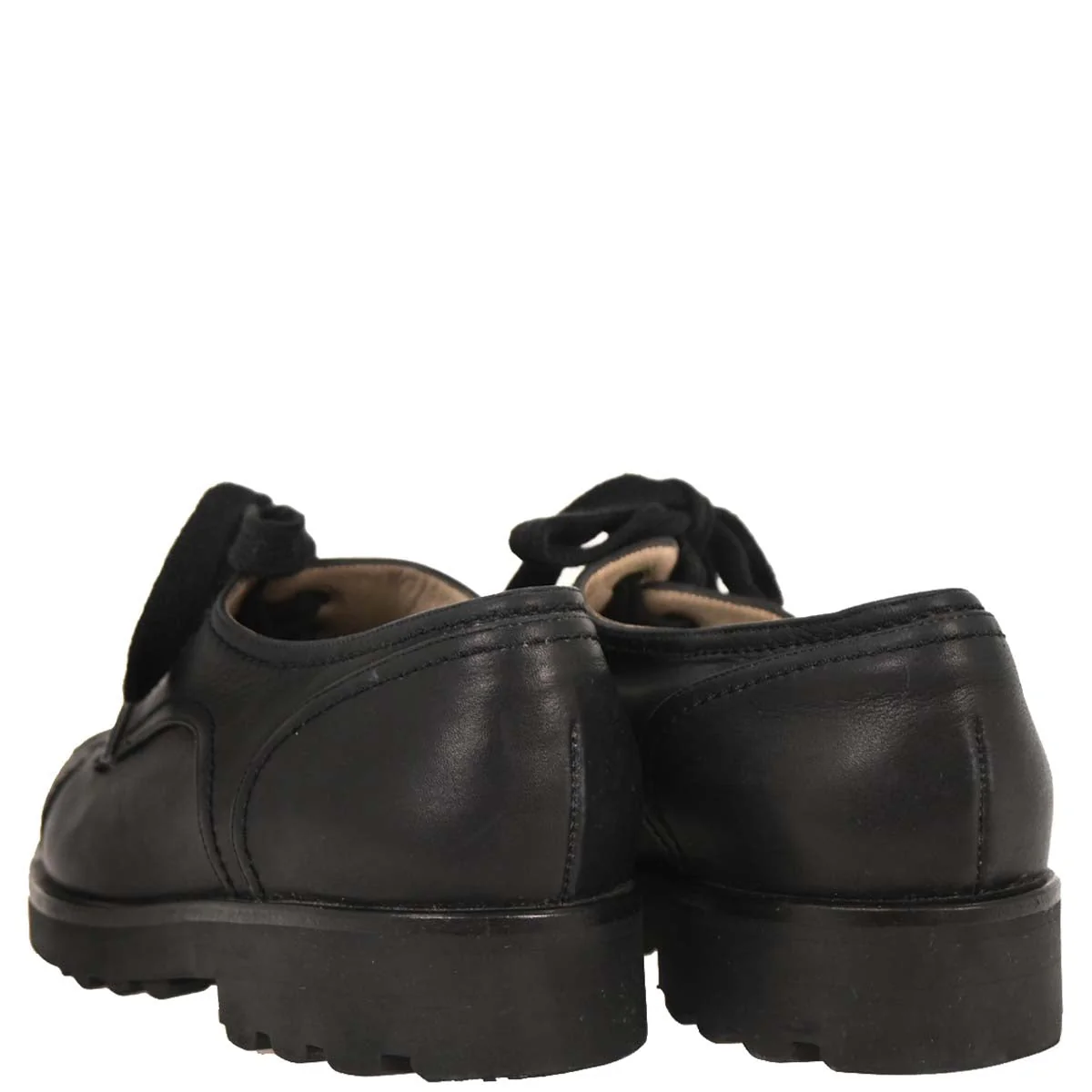 Chanel * Black Leather Shoes #35 - Image 3