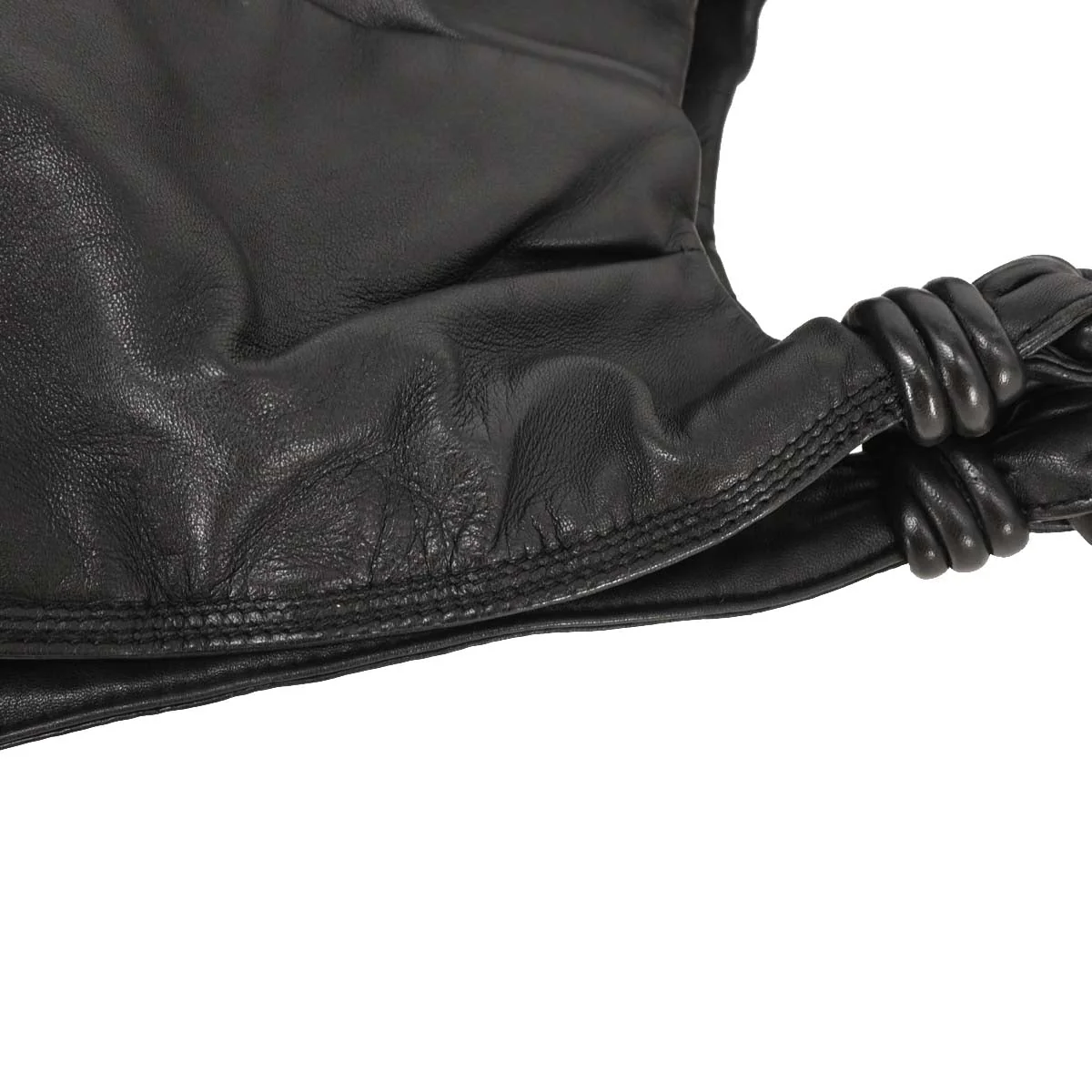 Loewe Black Lambskin Tote Bag - Image 4