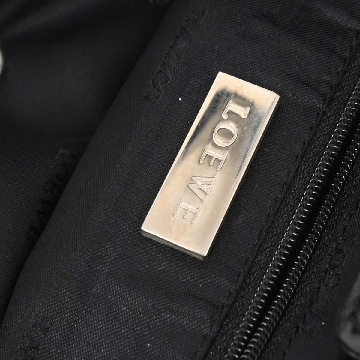 Loewe Black Lambskin Tote Bag - Image 9