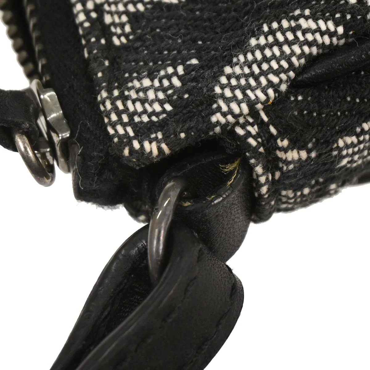 Christian Dior Black Trotter Saddle Handbag - Image 4