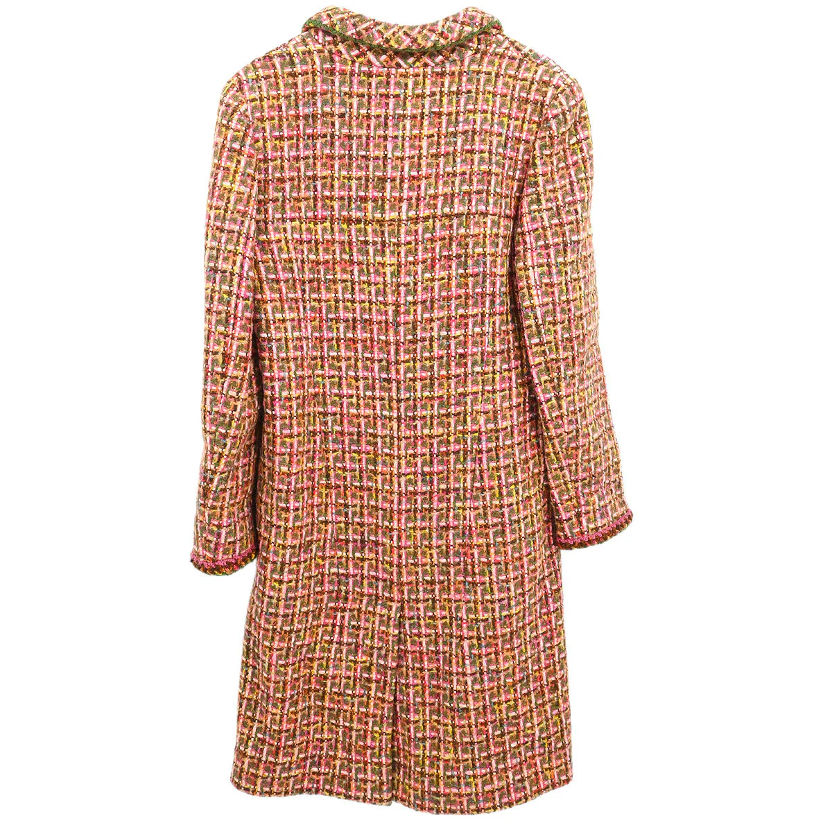 Chanel 2001 Single Breasted Coat Pink #38 - Image 2