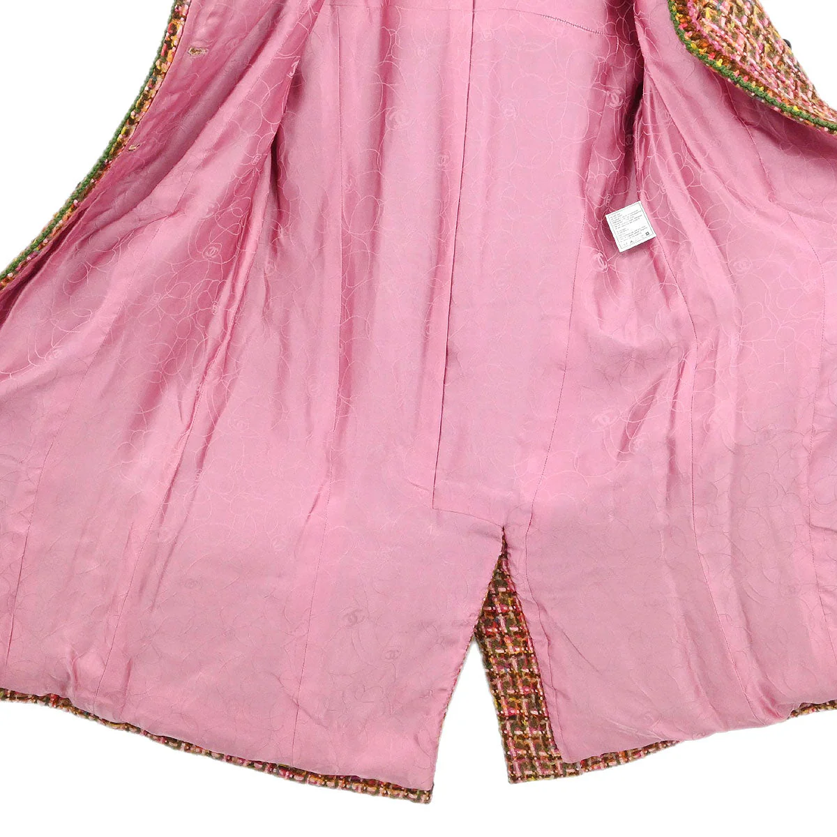 Chanel 2001 Single Breasted Coat Pink #38 - Image 6