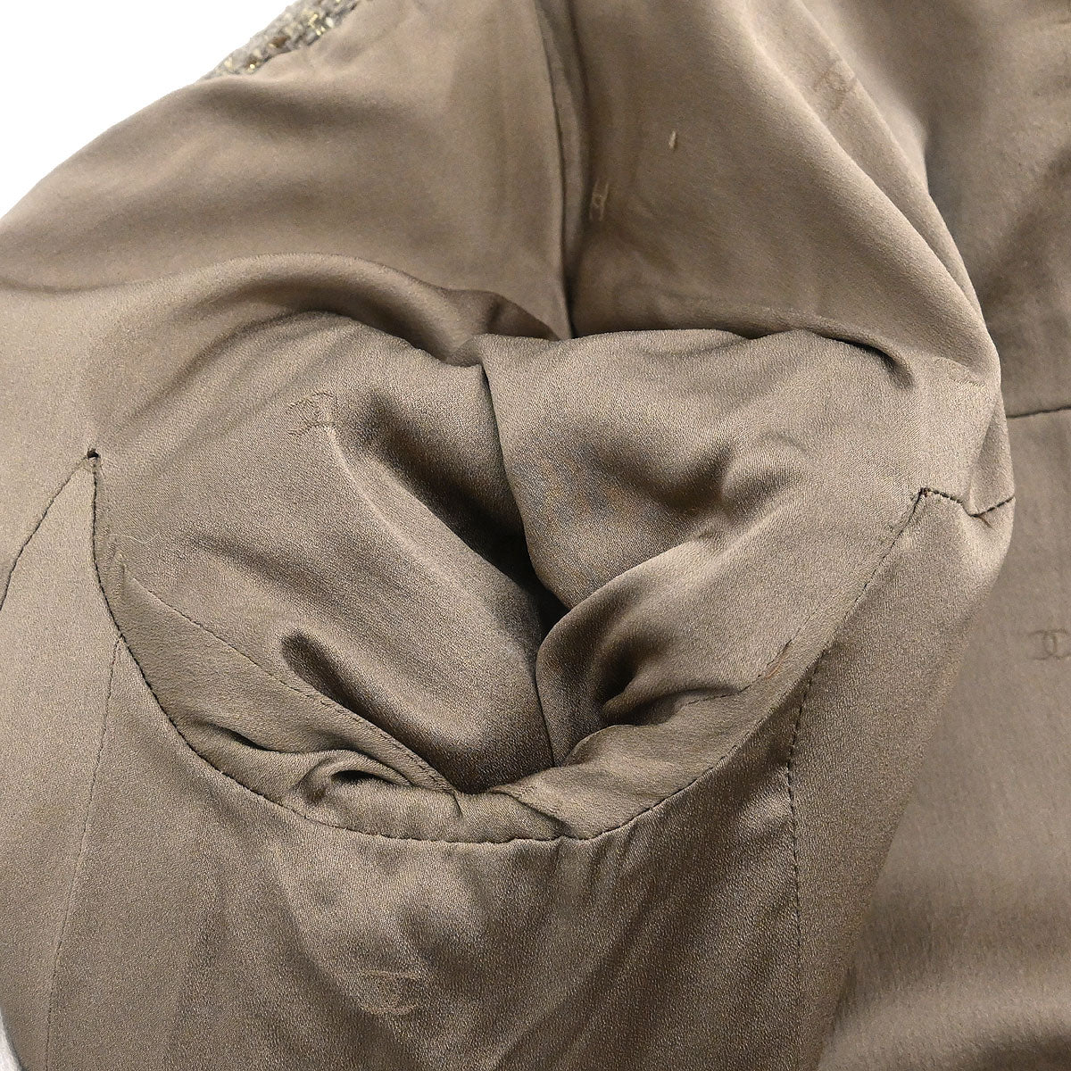 Chanel 1999 Single Breasted Jacket Brown #36 - Image 8