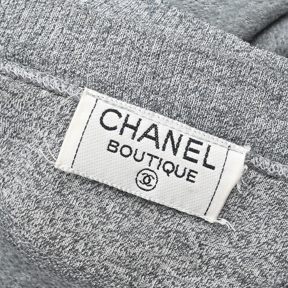 Chanel Long Sleeve Top Sweater Gray - Image 11