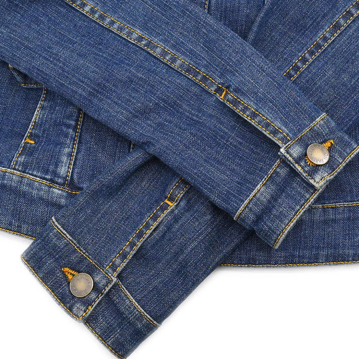 Louis Vuitton 2006 Denim Jacket Blue #34 - Image 5
