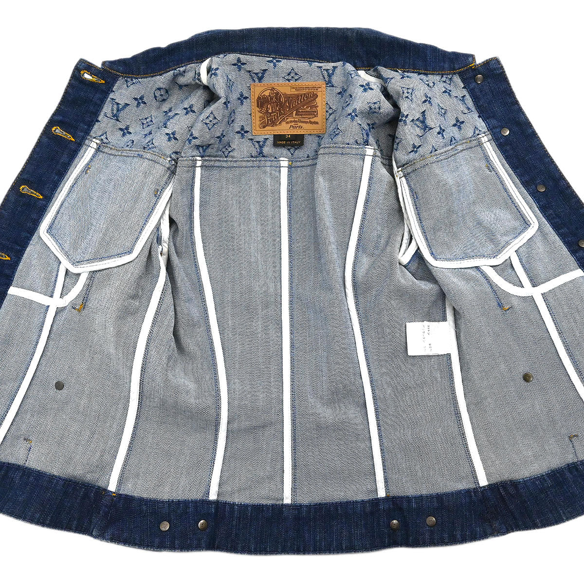 Louis Vuitton 2006 Denim Jacket Blue #34 - Image 7