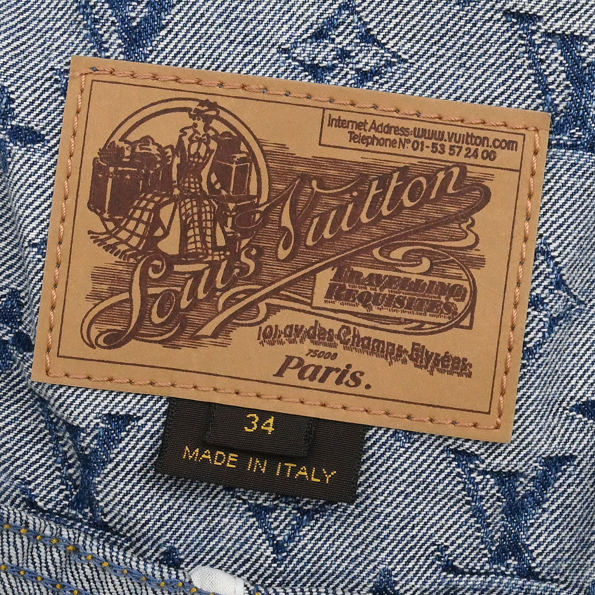 Louis Vuitton 2006 Denim Jacket Blue #34 - Image 9