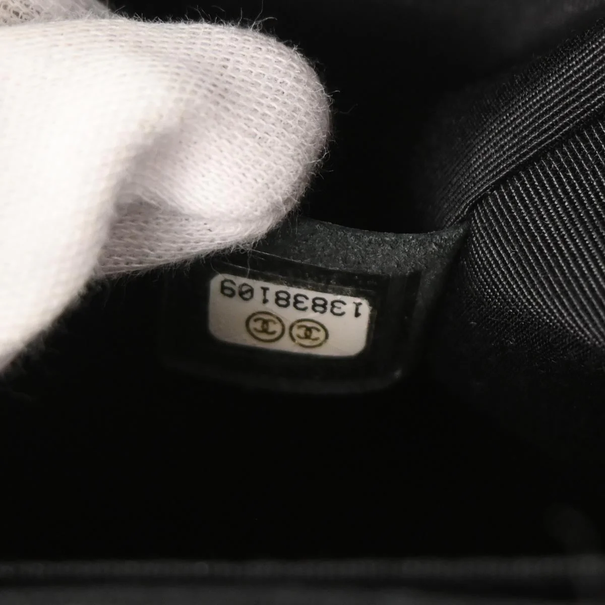 Chanel 2010-2011 Black Tweed Strass Paris-Shanghai Pudong Mini Flap Bag - Image 10