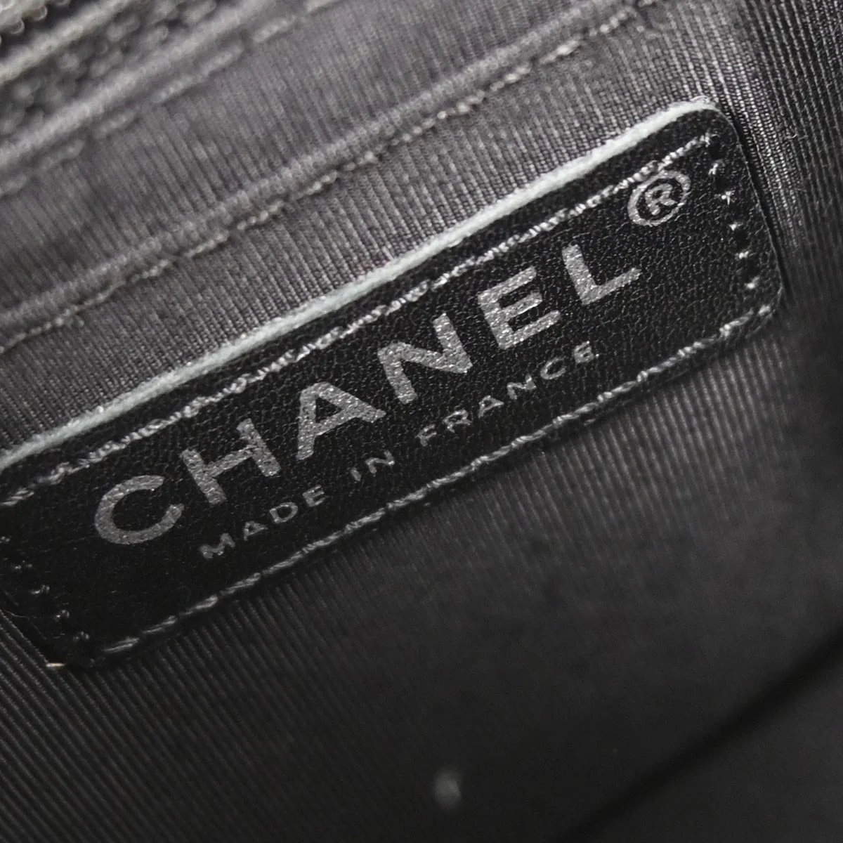 Chanel 2010-2011 Black Tweed Strass Paris-Shanghai Pudong Mini Flap Bag - Image 8