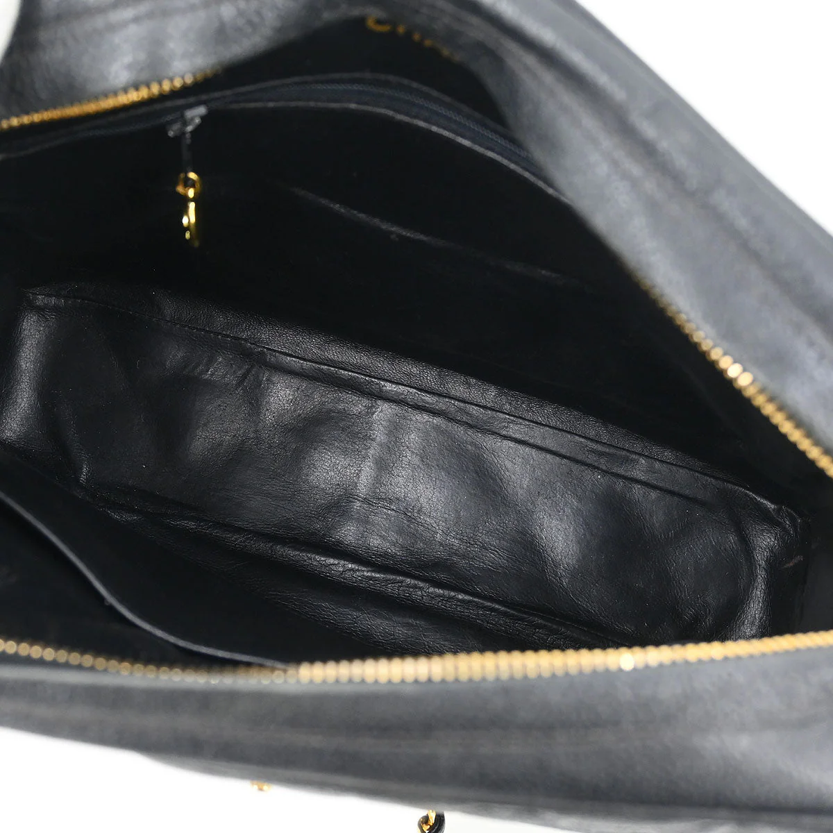 Chanel 1996-1997 Black Caviar Camera Bag Large - Image 6