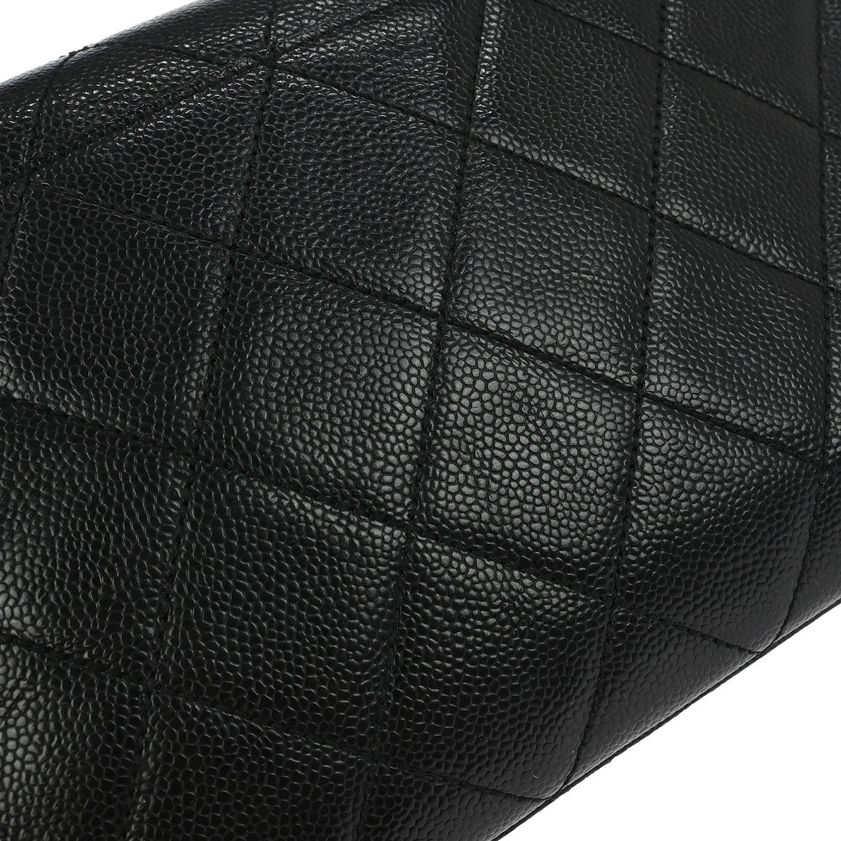 Chanel 2000-2001 Black Caviar Skin Handbag - Image 5
