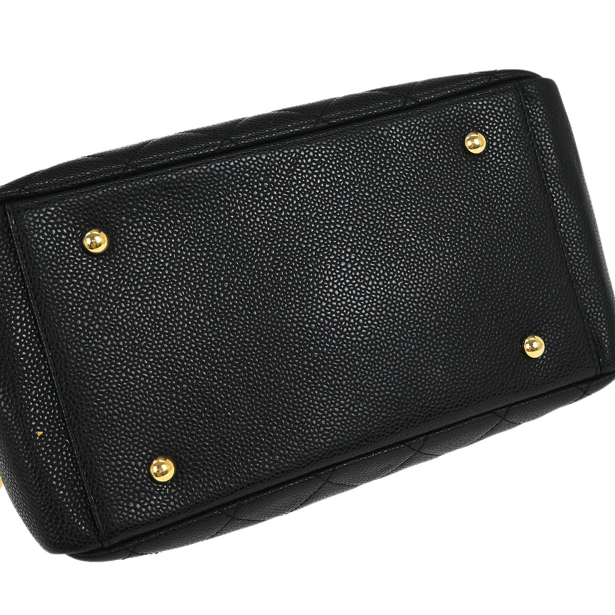 Chanel 2002-2003 Black Calfskin Petite Timeless Tote PTT Chain Handbag - Image 3