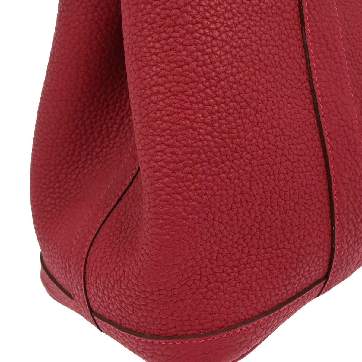 Hermes Rouge Grenade Negonda Garden Party 30 TPM Tote Handbag - Image 3