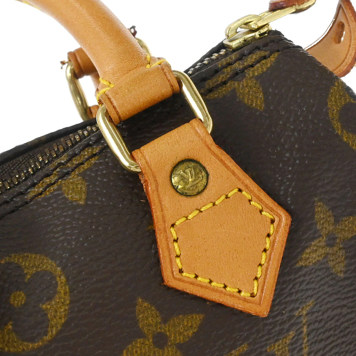 Louis Vuitton 1995 Monogram Mini Speedy 2way Shoulder Handbag M41534 - Image 4
