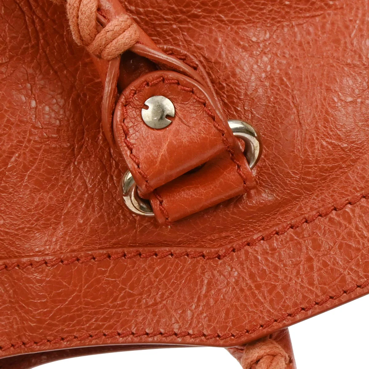 Balenciaga Red Lambskin City Medium 2way Shoulder Handbag - Image 3