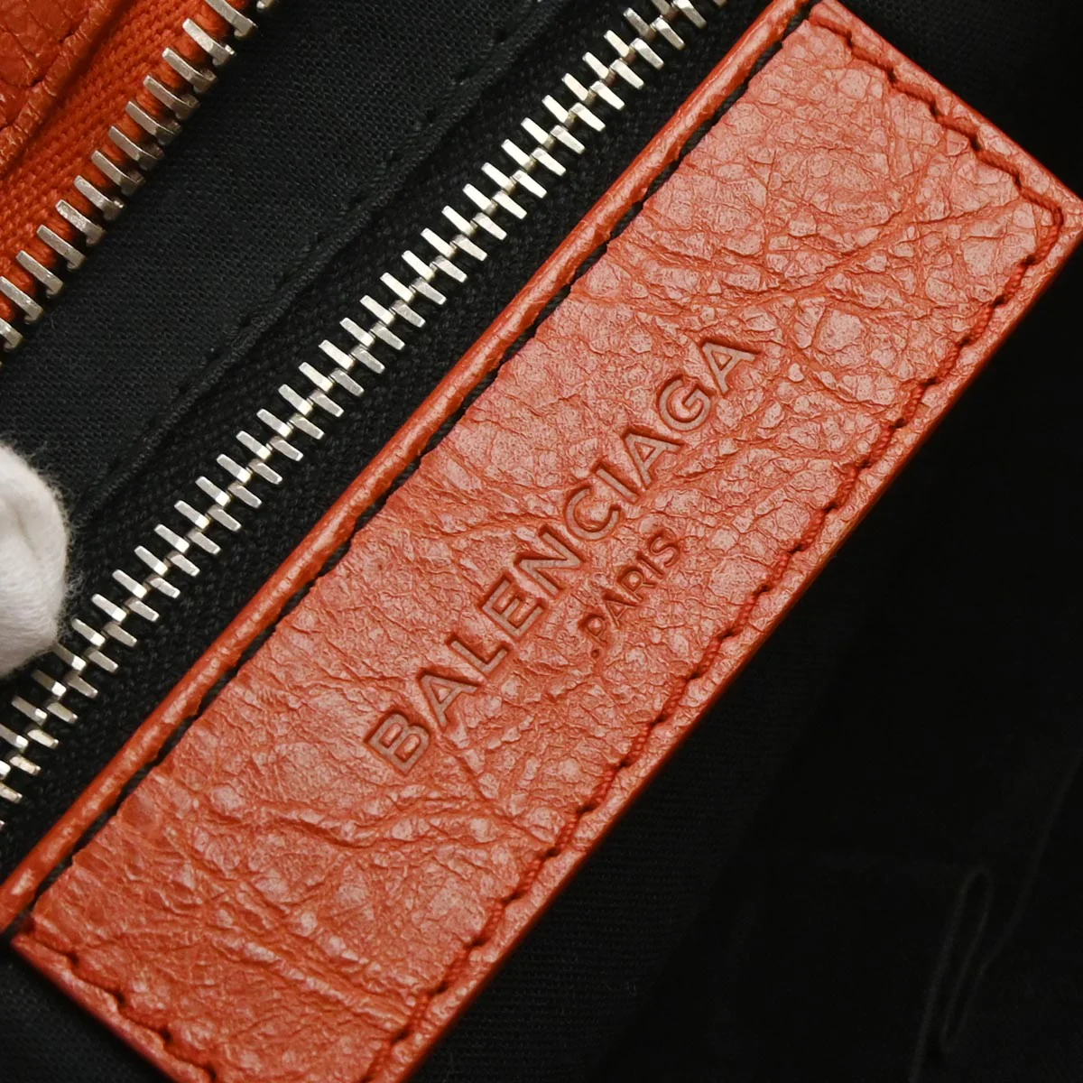 Balenciaga Red Lambskin City Medium 2way Shoulder Handbag - Image 9