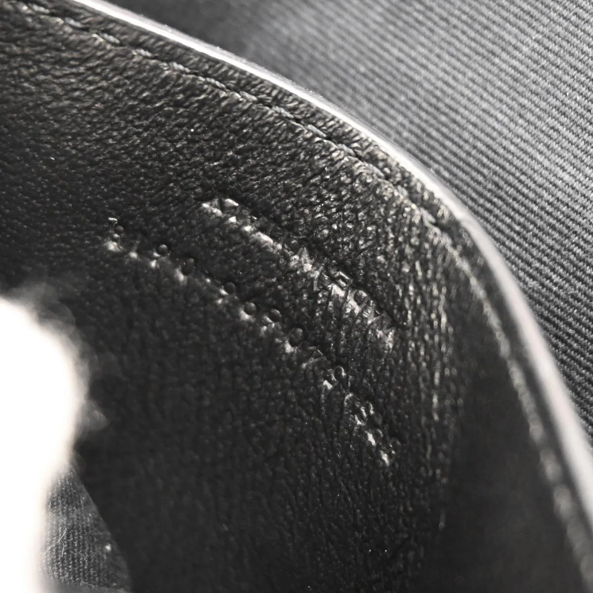 Saint Laurent Black Leather Love Heart Shoulder Bag - Image 10