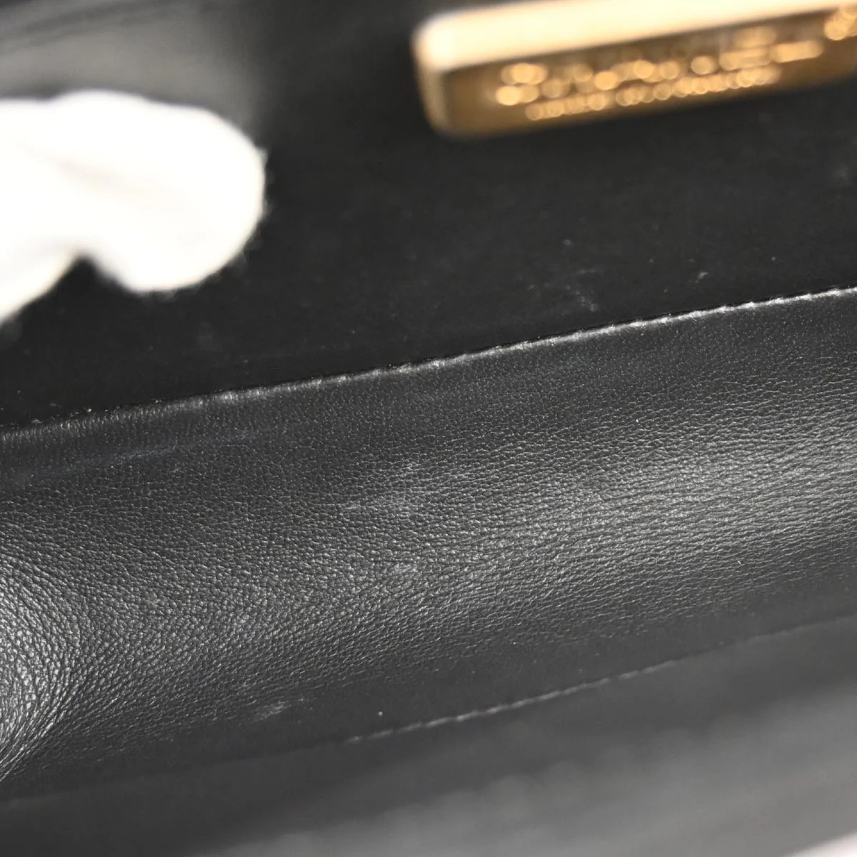 Boy Chanel Black Fur Lambskin Small 2way Shoulder Handbag - Image 8